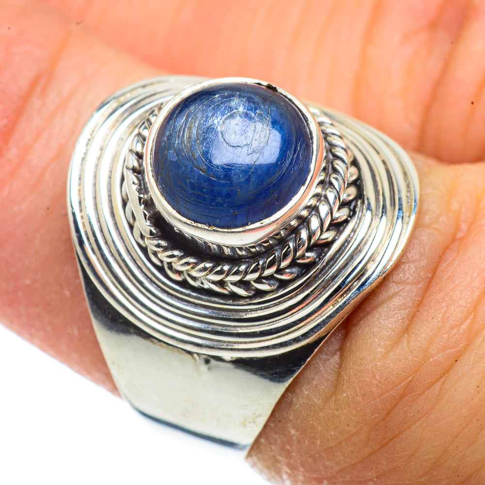 Kyanite Rings handcrafted by Anasilvercos - RING41288