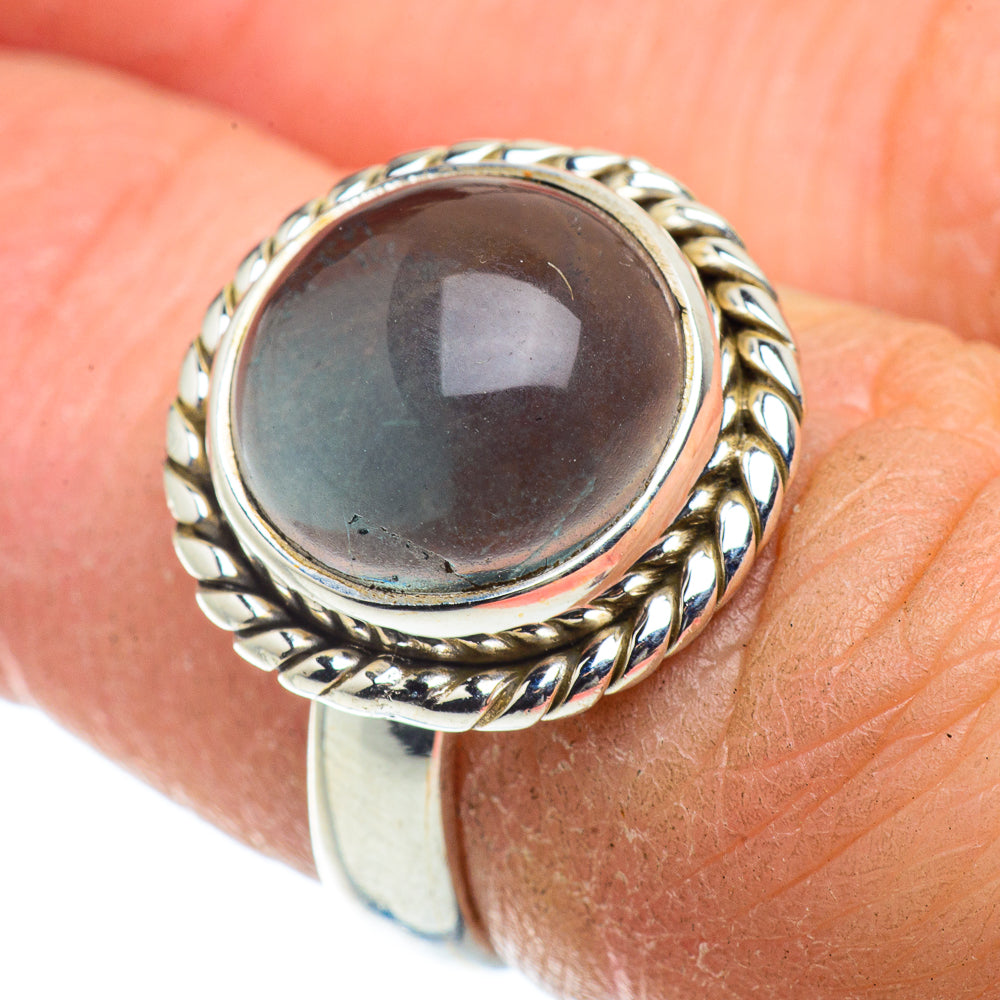 Aqua Chalcedony Rings handcrafted by Anasilvercos - RING41377