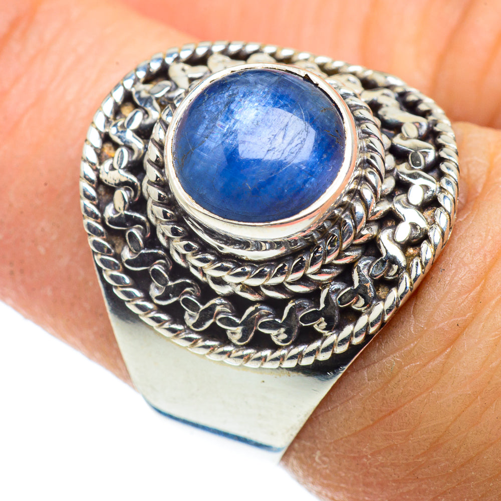Kyanite Rings handcrafted by Anasilvercos - RING41432