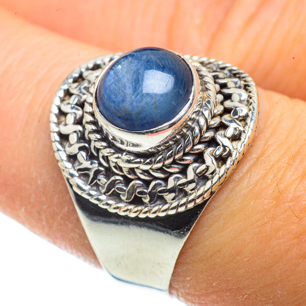 Kyanite Rings handcrafted by Anasilvercos - RING41453