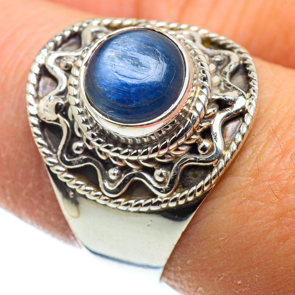 Kyanite Rings handcrafted by Anasilvercos - RING41485
