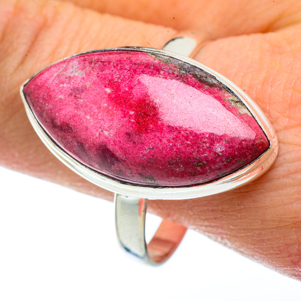 Thulite Rings handcrafted by Anasilvercos - RING41548