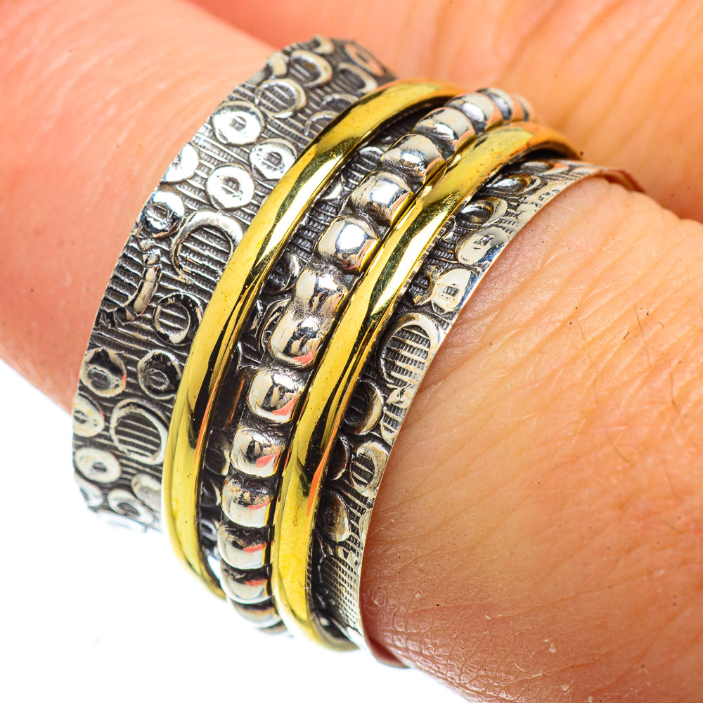 Meditation Spinner Rings handcrafted by Anasilvercos - RING41673