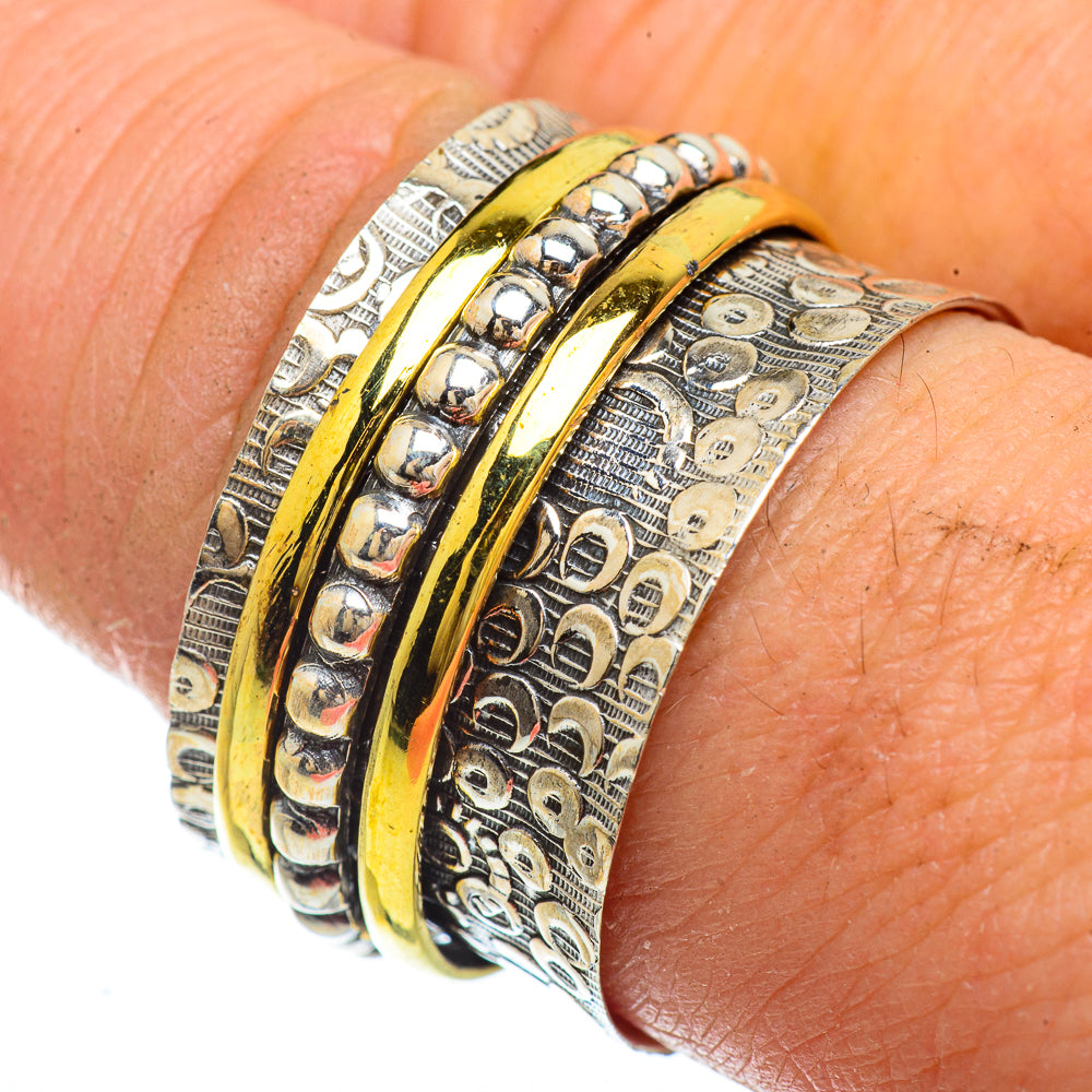 Meditation Spinner Rings handcrafted by Anasilvercos - RING41707