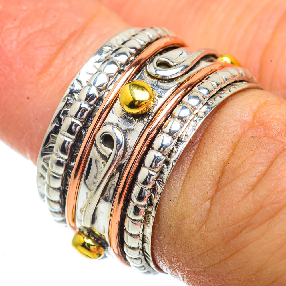 Meditation Spinner Rings handcrafted by Anasilvercos - RING41773