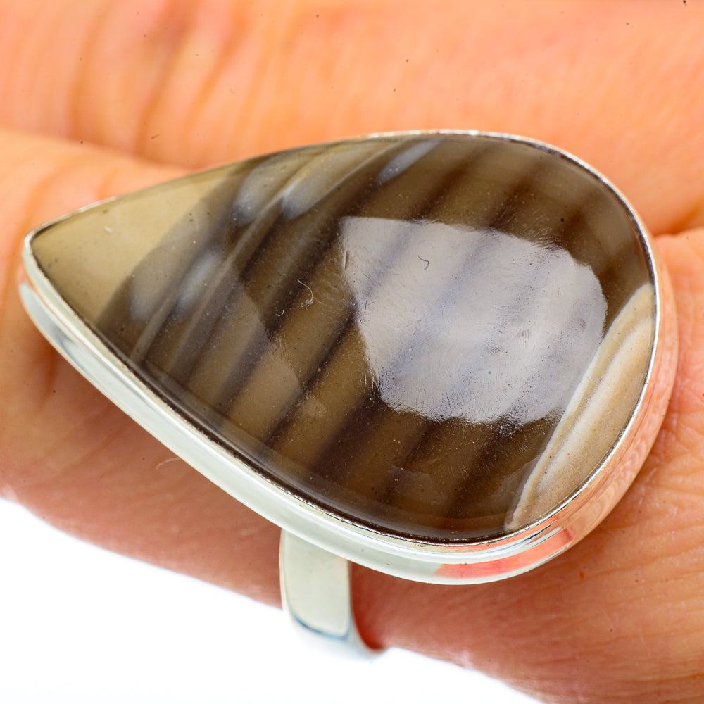 Striped Flint Rings handcrafted by Anasilvercos - RING41895