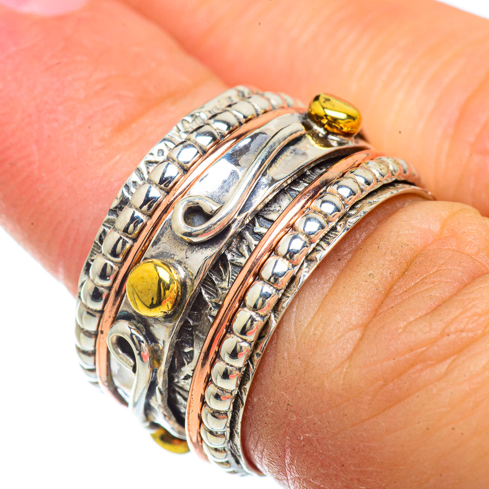 Meditation Spinner Rings handcrafted by Anasilvercos - RING42076