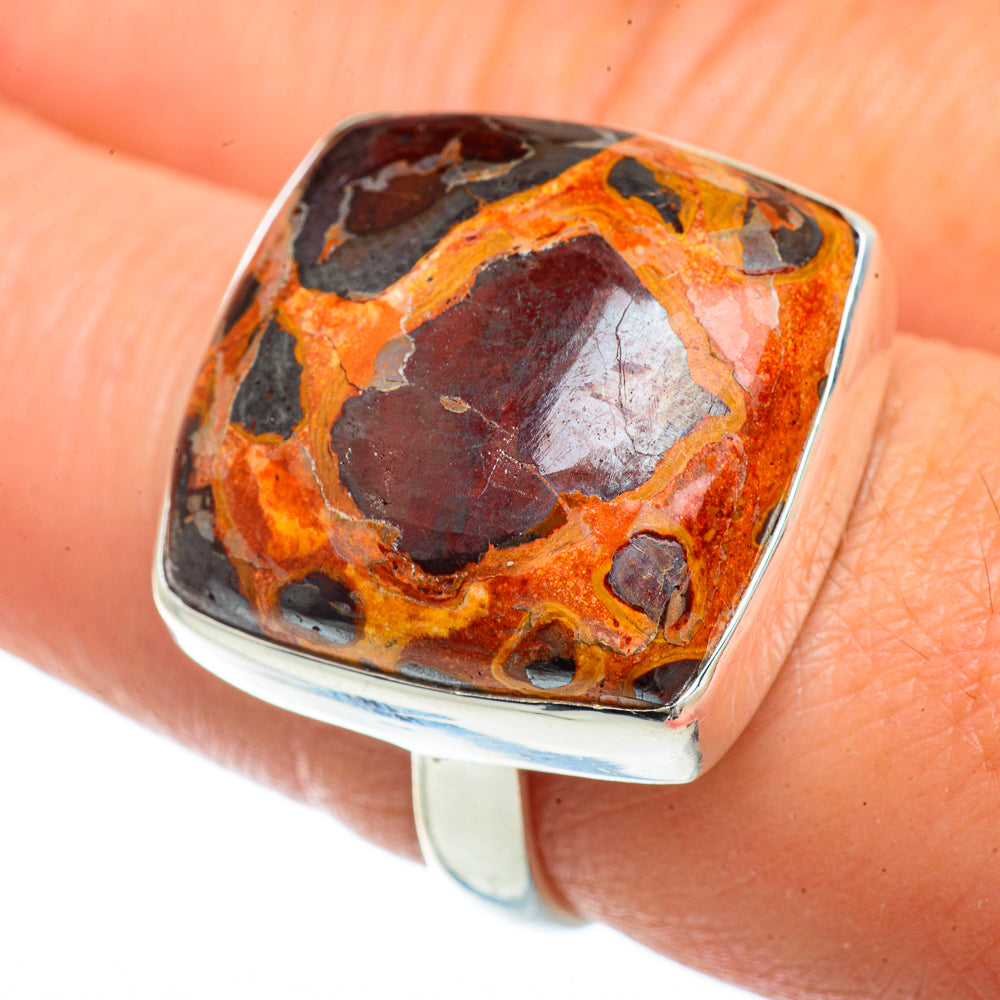Chert Breccia Rings handcrafted by Anasilvercos - RING42348