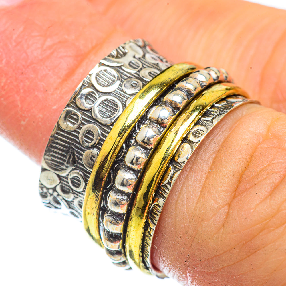 Meditation Spinner Rings handcrafted by Anasilvercos - RING42439