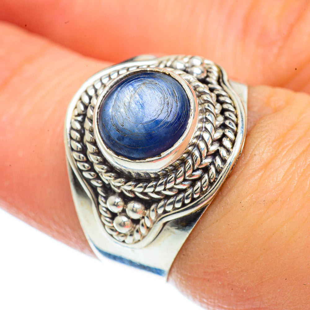 Kyanite Rings handcrafted by Anasilvercos - RING42453