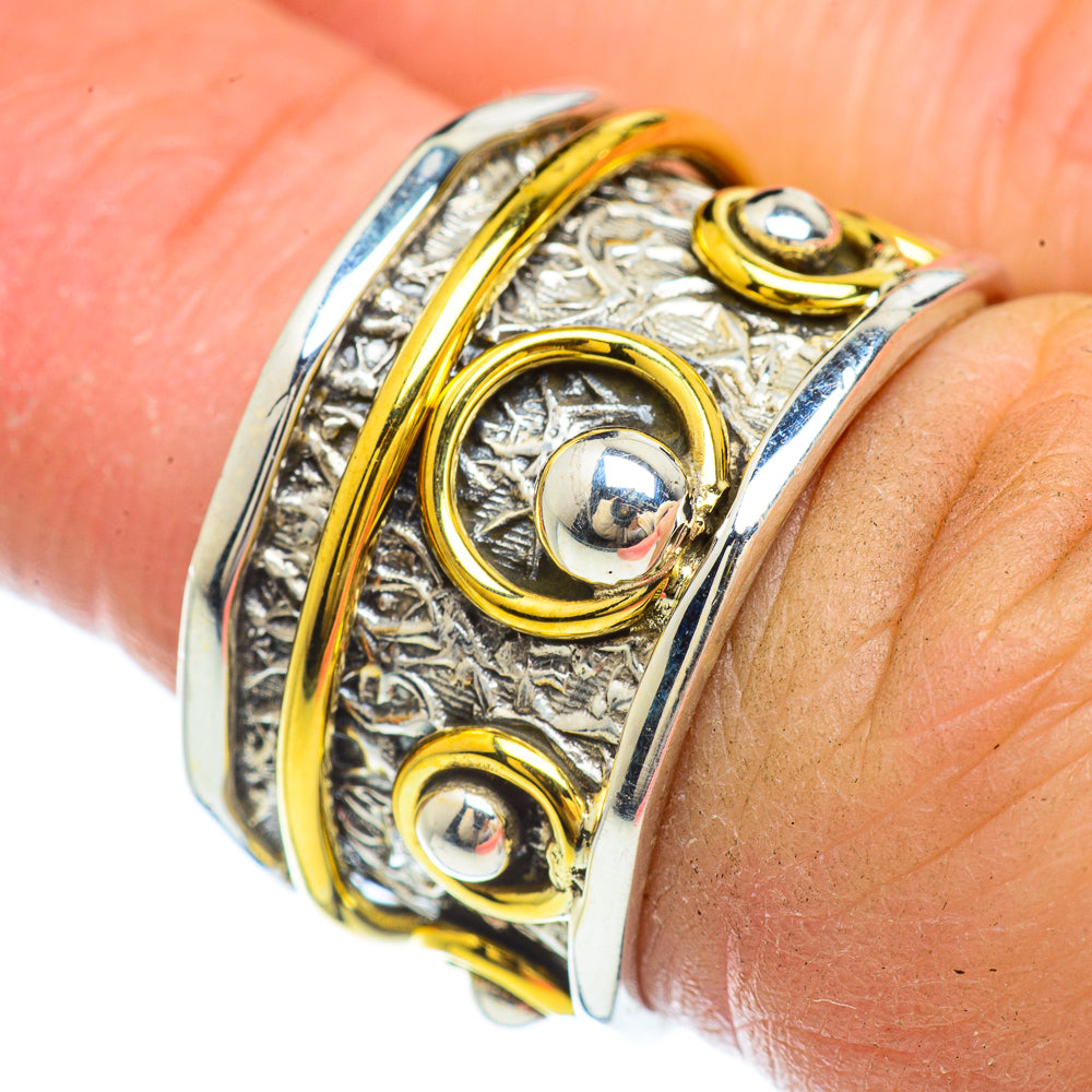 Meditation Spinner Rings handcrafted by Anasilvercos - RING42620
