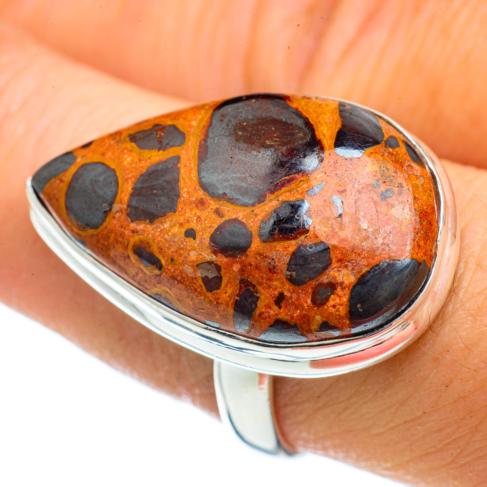 Chert Breccia Rings handcrafted by Anasilvercos - RING42698