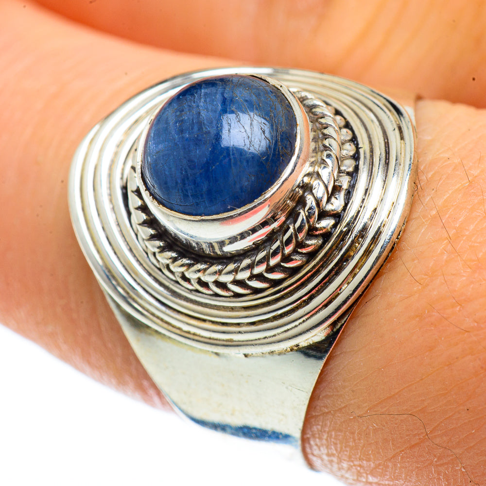 Kyanite Rings handcrafted by Anasilvercos - RING42800