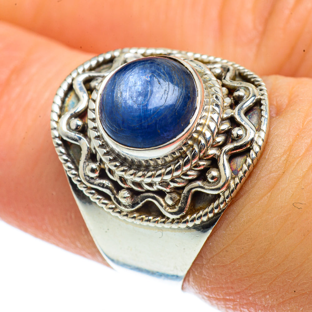 Kyanite Rings handcrafted by Anasilvercos - RING42815