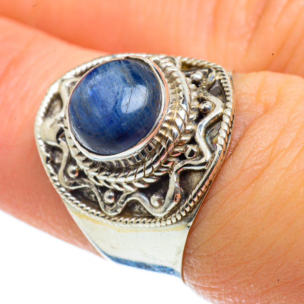 Kyanite Rings handcrafted by Anasilvercos - RING42825