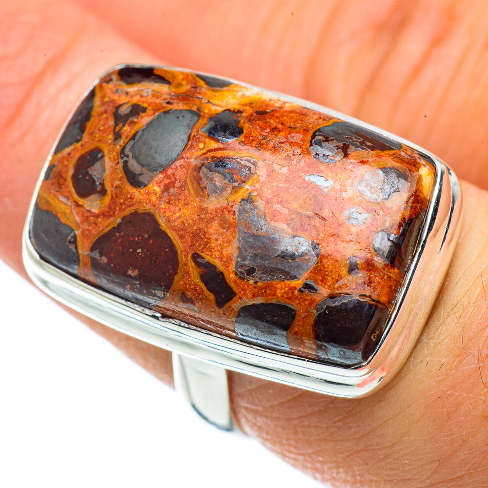 Chert Breccia Rings handcrafted by Anasilvercos - RING42931