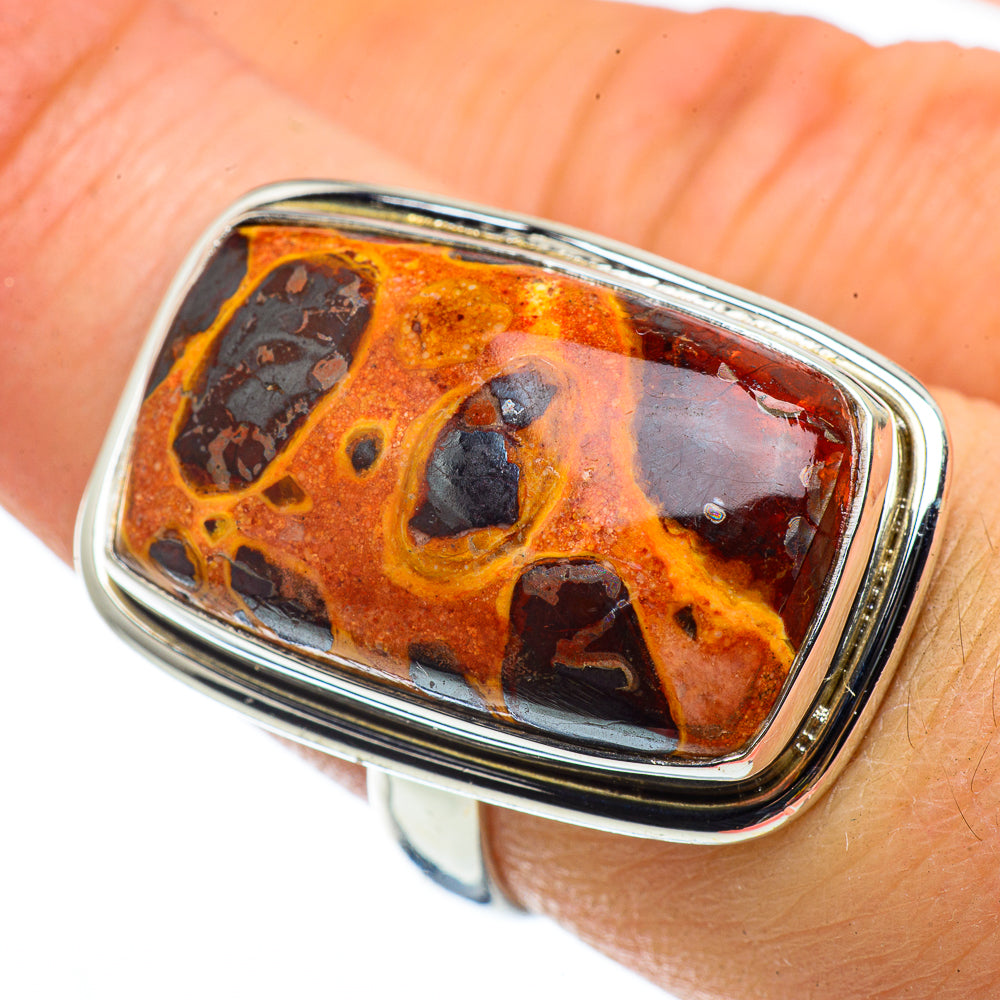 Chert Breccia Rings handcrafted by Anasilvercos - RING43062