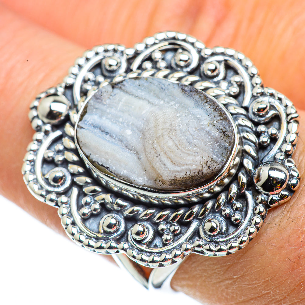 Desert Druzy Rings handcrafted by Anasilvercos - RING43221