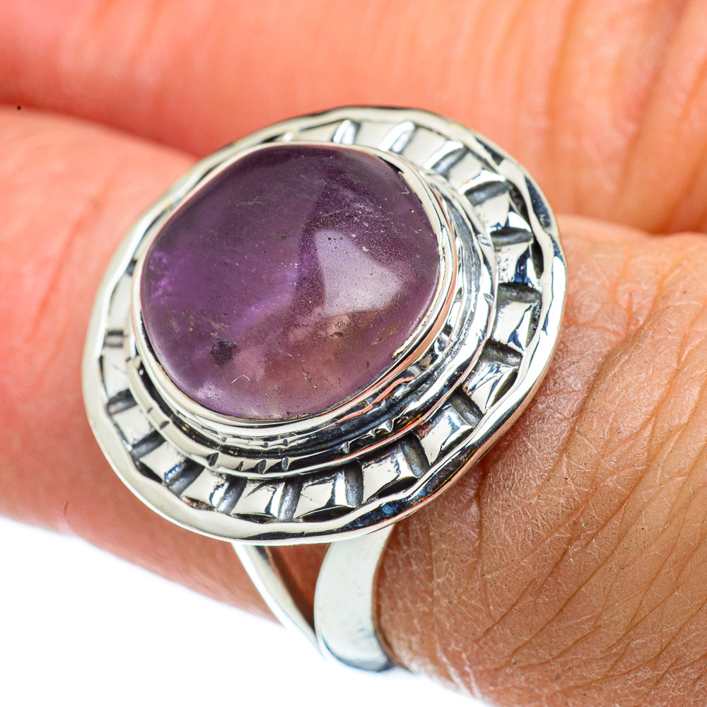 Amethyst Rings handcrafted by Anasilvercos - RING43262