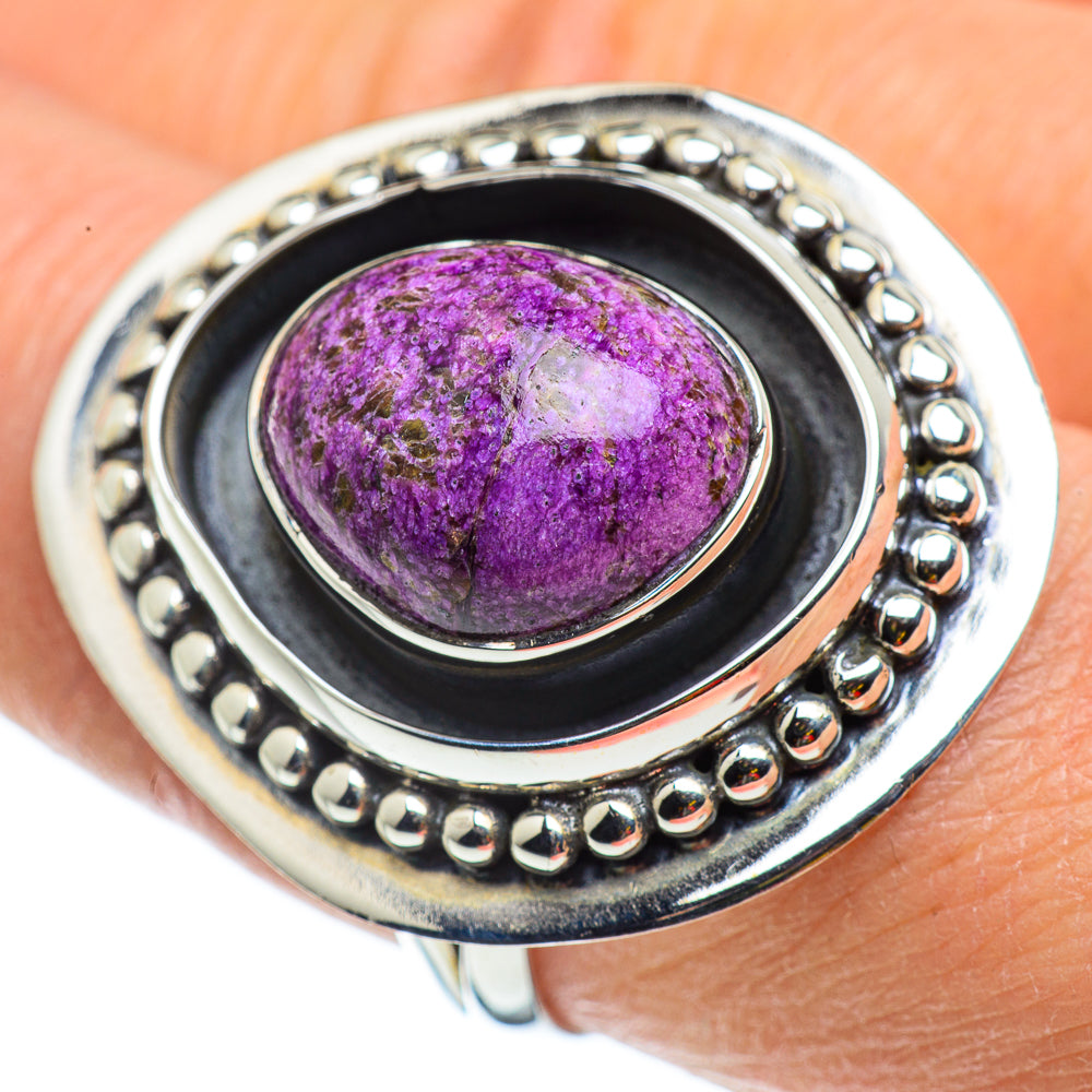 Stichtite Rings handcrafted by Anasilvercos - RING43365