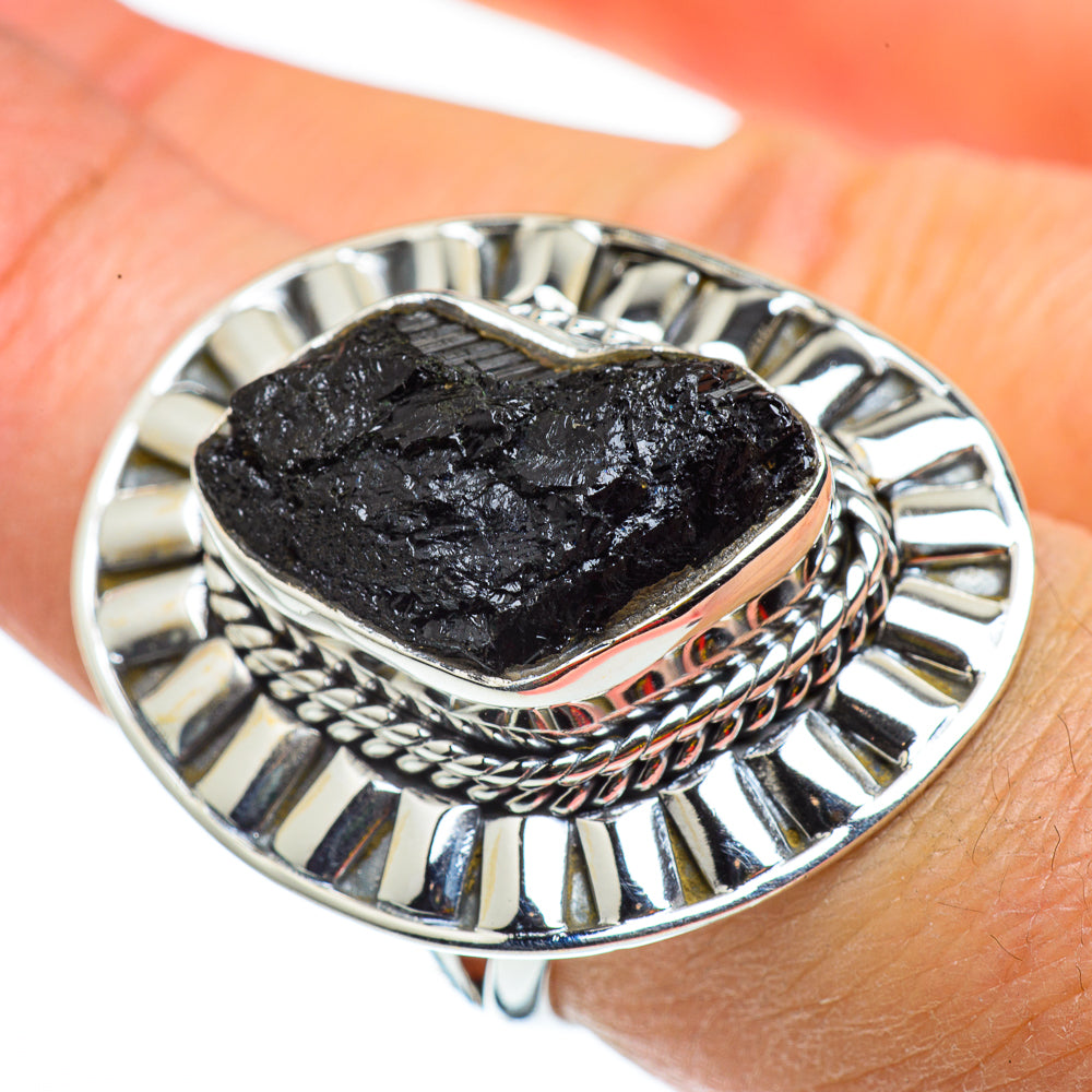 Tektite Rings handcrafted by Anasilvercos - RING43368