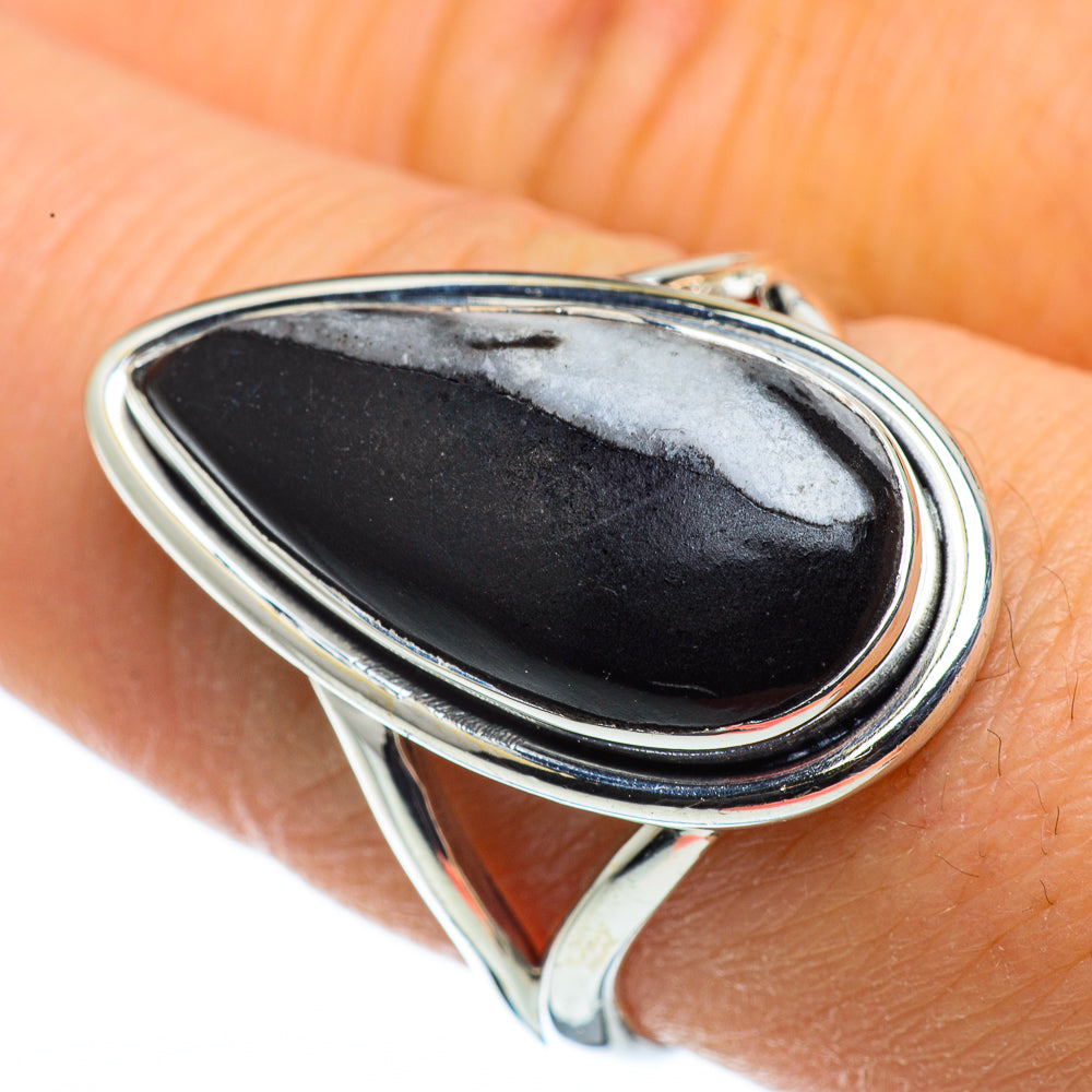 Pinolith Jasper Rings handcrafted by Anasilvercos - RING43659