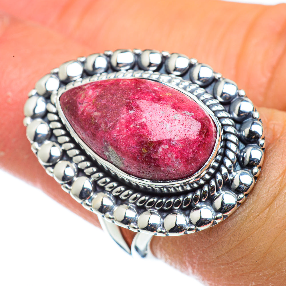 Thulite Rings handcrafted by Anasilvercos - RING43705