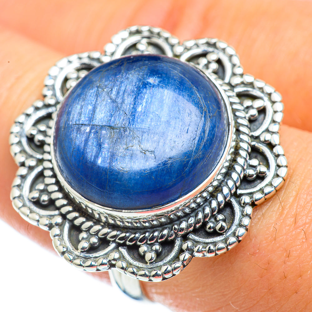 Kyanite Rings handcrafted by Anasilvercos - RING43800