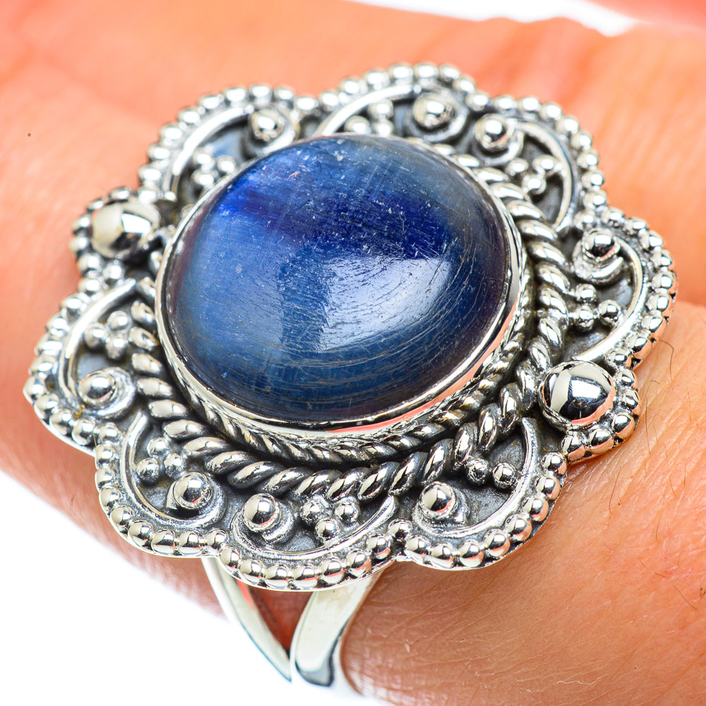 Kyanite Rings handcrafted by Anasilvercos - RING43837