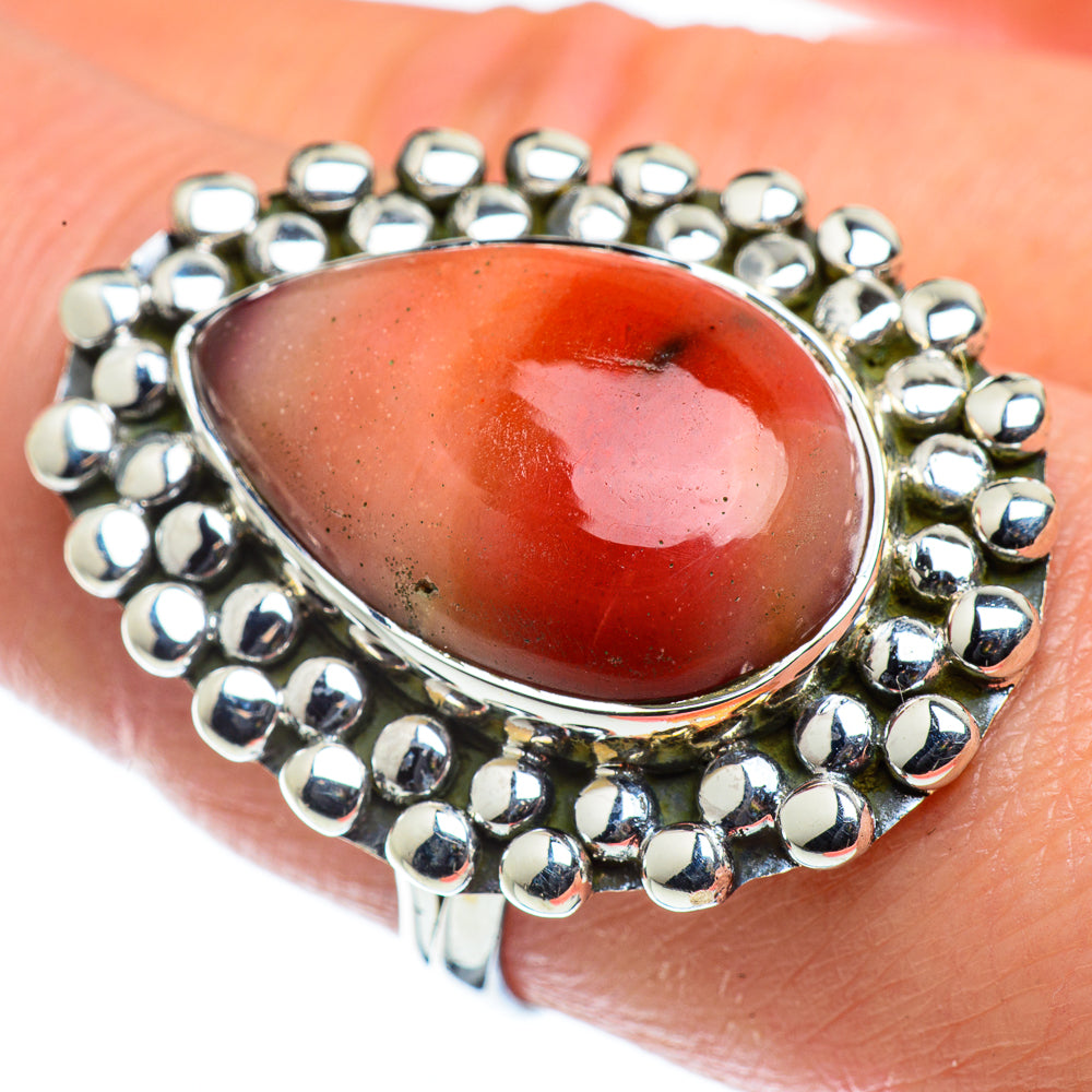 Mookaite Rings handcrafted by Anasilvercos - RING43866