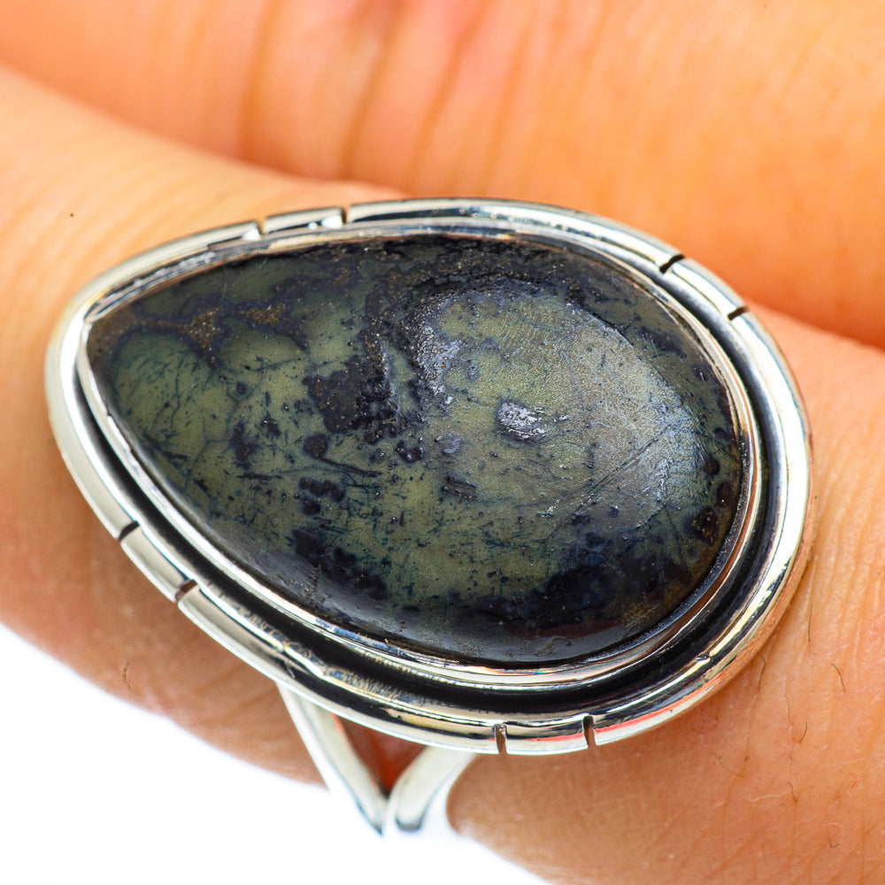 Galaxy Jasper Rings handcrafted by Anasilvercos - RING44026