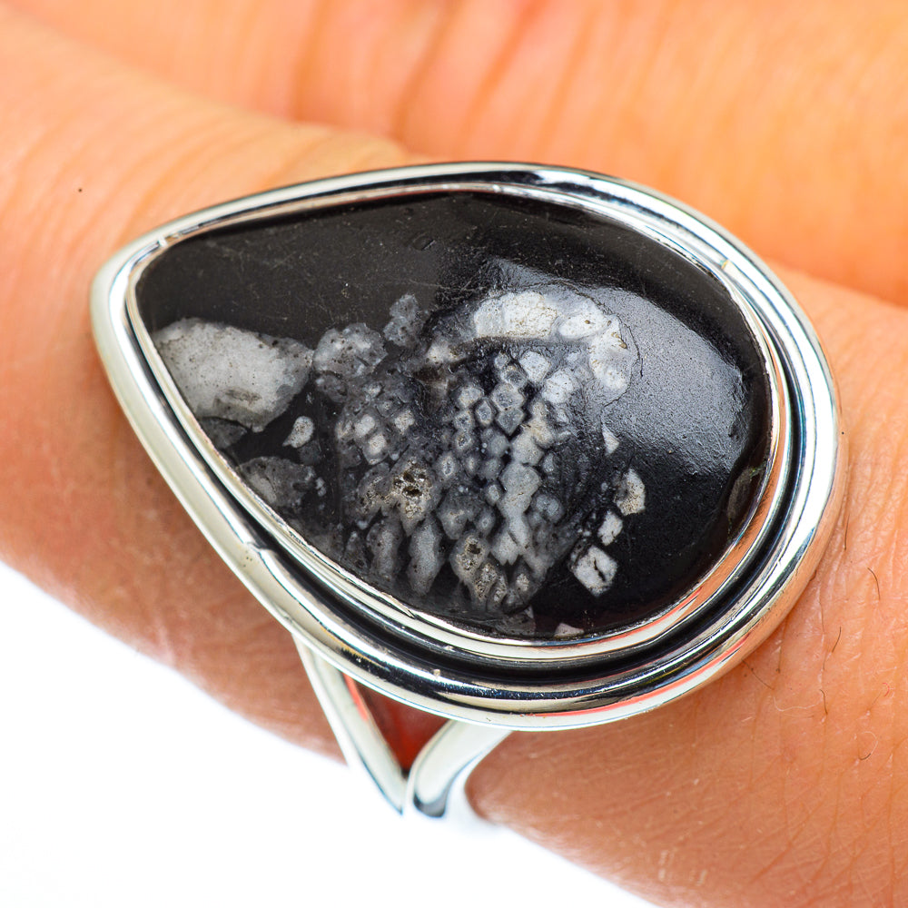 Pinolith Jasper Rings handcrafted by Anasilvercos - RING44027