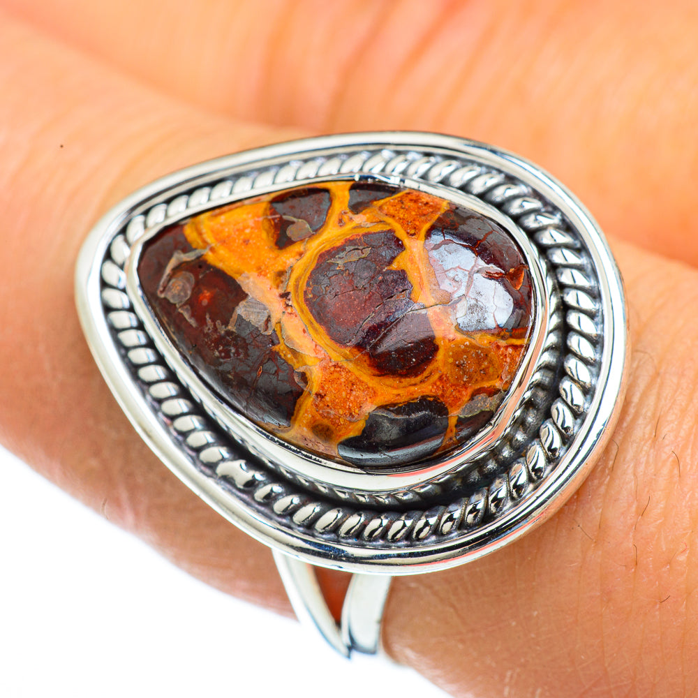 Chert Breccia Rings handcrafted by Anasilvercos - RING44071
