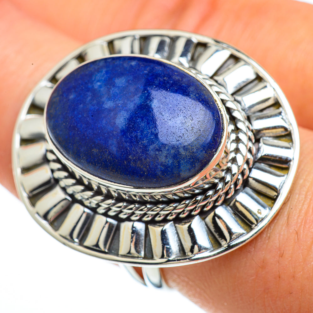 Sodalite Rings handcrafted by Anasilvercos - RING44121