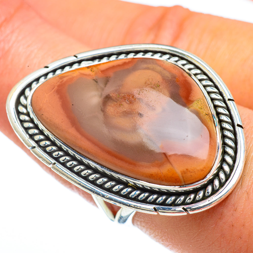 Imperial Jasper Rings handcrafted by Anasilvercos - RING44130