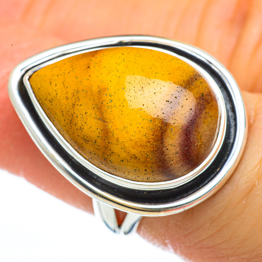 Mookaite Rings handcrafted by Anasilvercos - RING44697