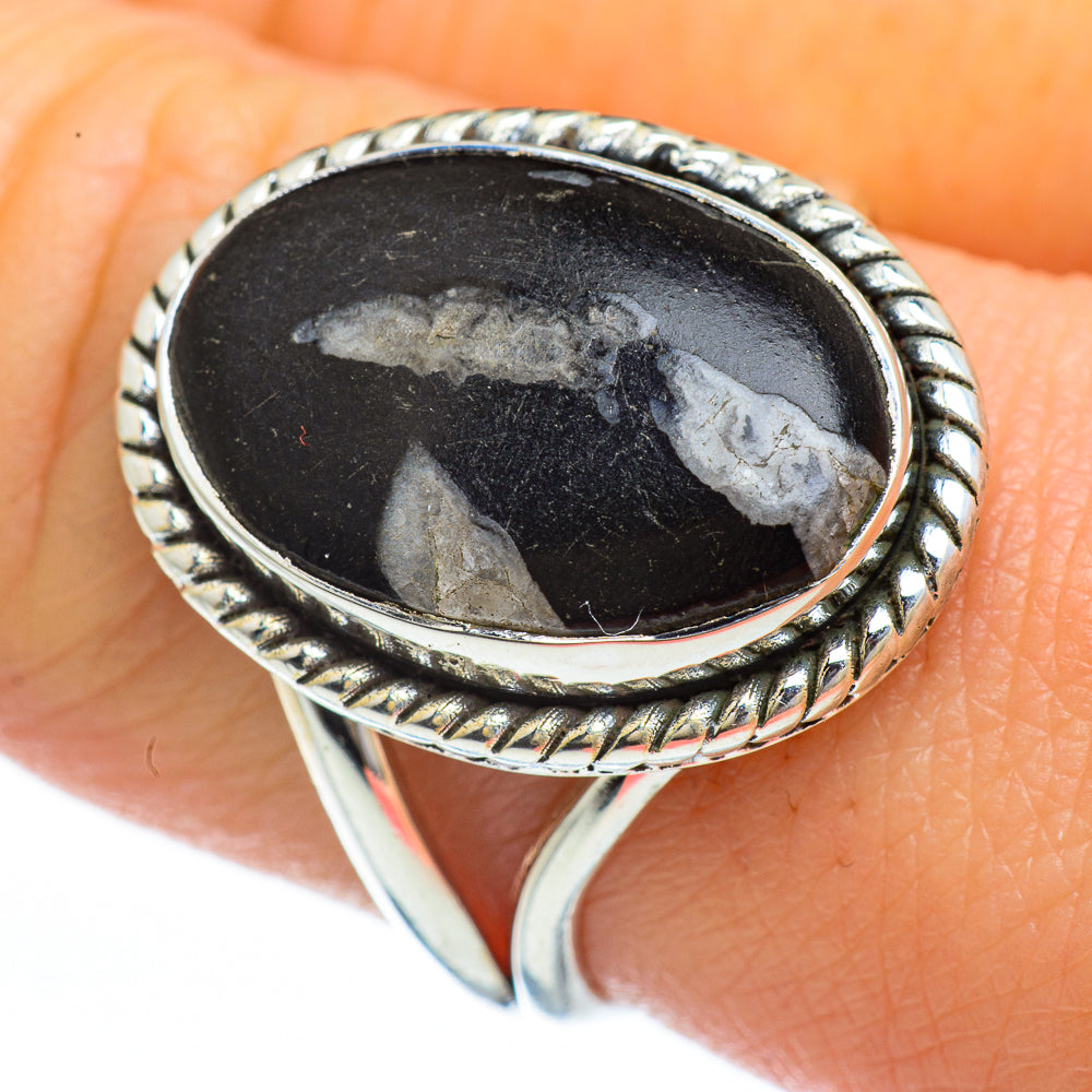 Pinolith Jasper Rings handcrafted by Anasilvercos - RING44706