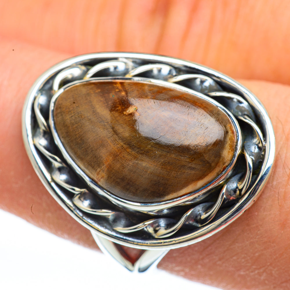 Imperial Jasper Rings handcrafted by Anasilvercos - RING44831