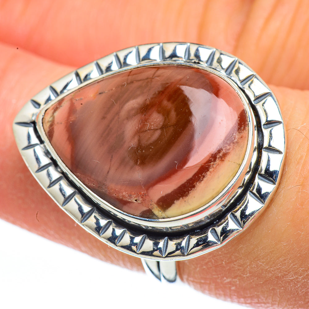 Willow Creek Jasper Rings handcrafted by Anasilvercos - RING44917