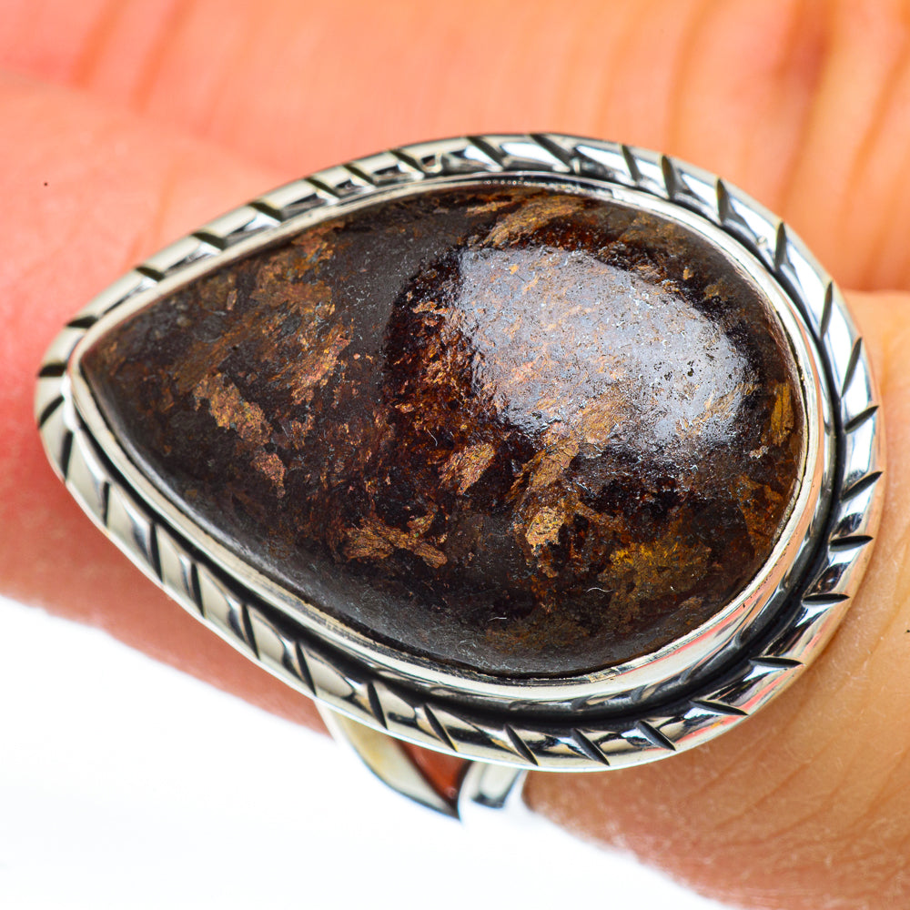 Bronzite Rings handcrafted by Anasilvercos - RING44920