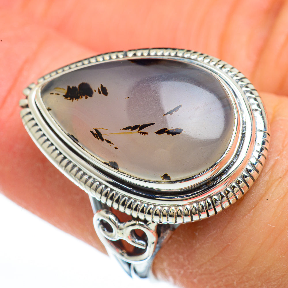 Montana Agate Rings handcrafted by Anasilvercos - RING44921