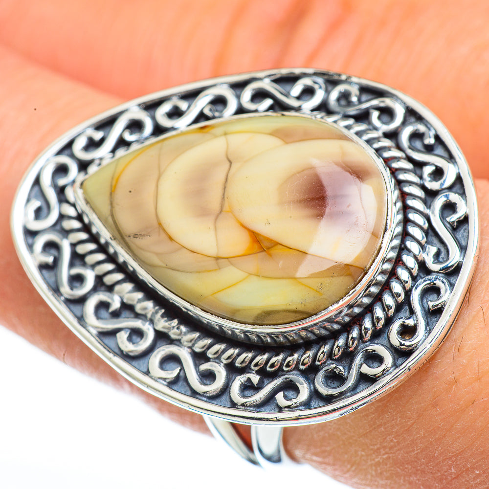 Willow Creek Jasper Rings handcrafted by Anasilvercos - RING45038