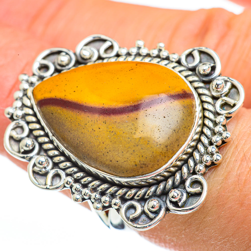 Mookaite Rings handcrafted by Anasilvercos - RING45042