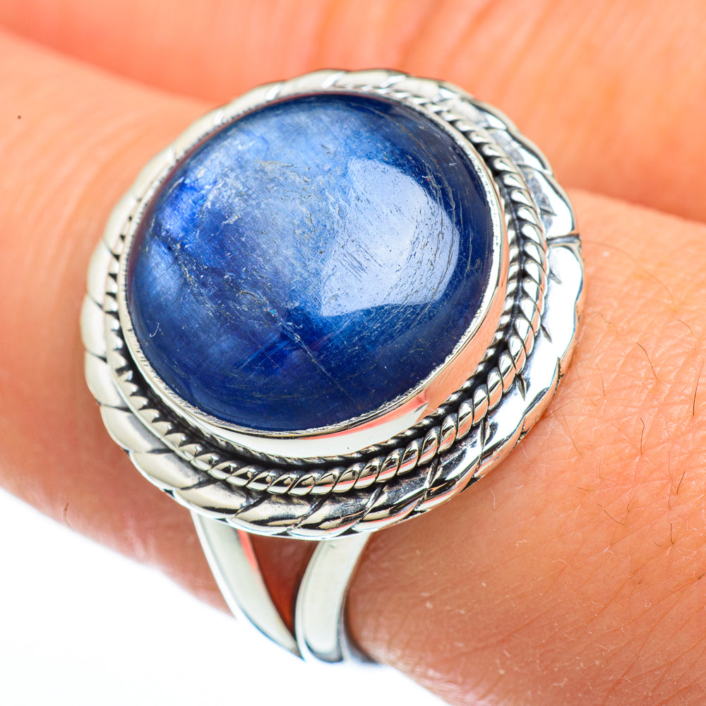 Kyanite Rings handcrafted by Anasilvercos - RING45226