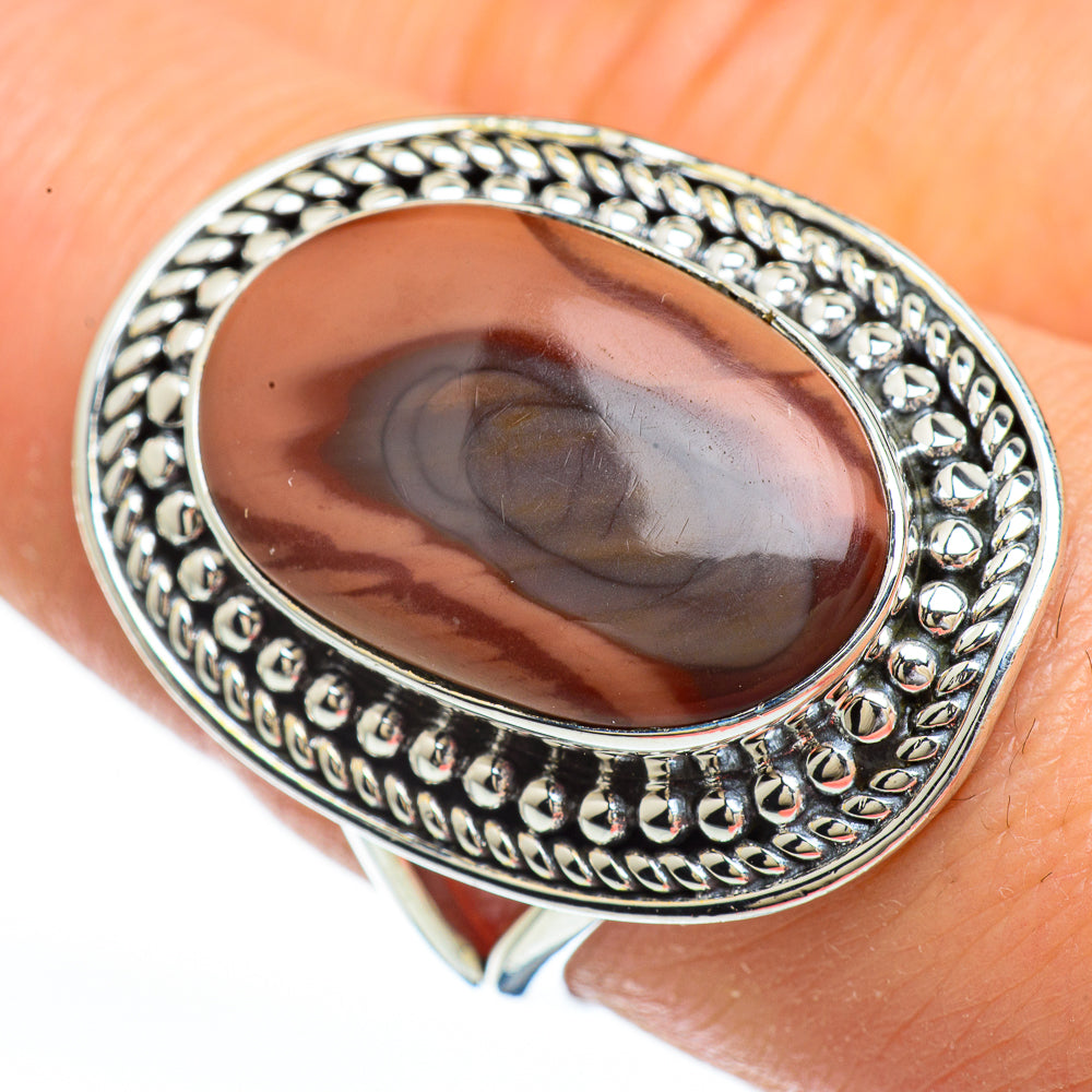Imperial Jasper Rings handcrafted by Anasilvercos - RING45255