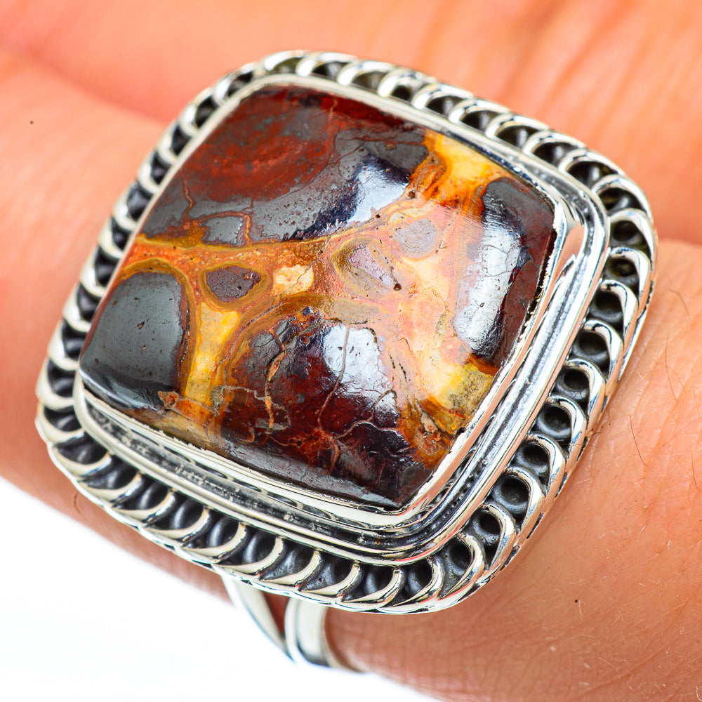 Chert Breccia Rings handcrafted by Anasilvercos - RING45317