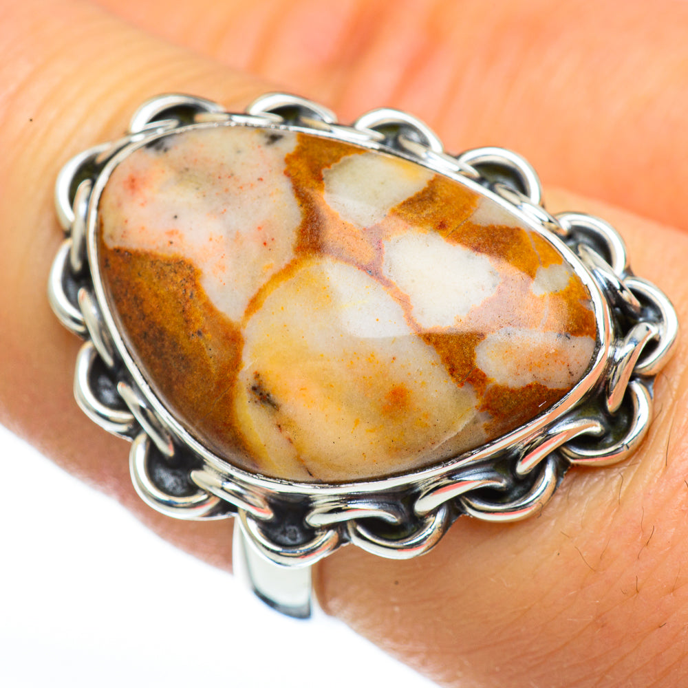 Mookaite Rings handcrafted by Anasilvercos - RING45339