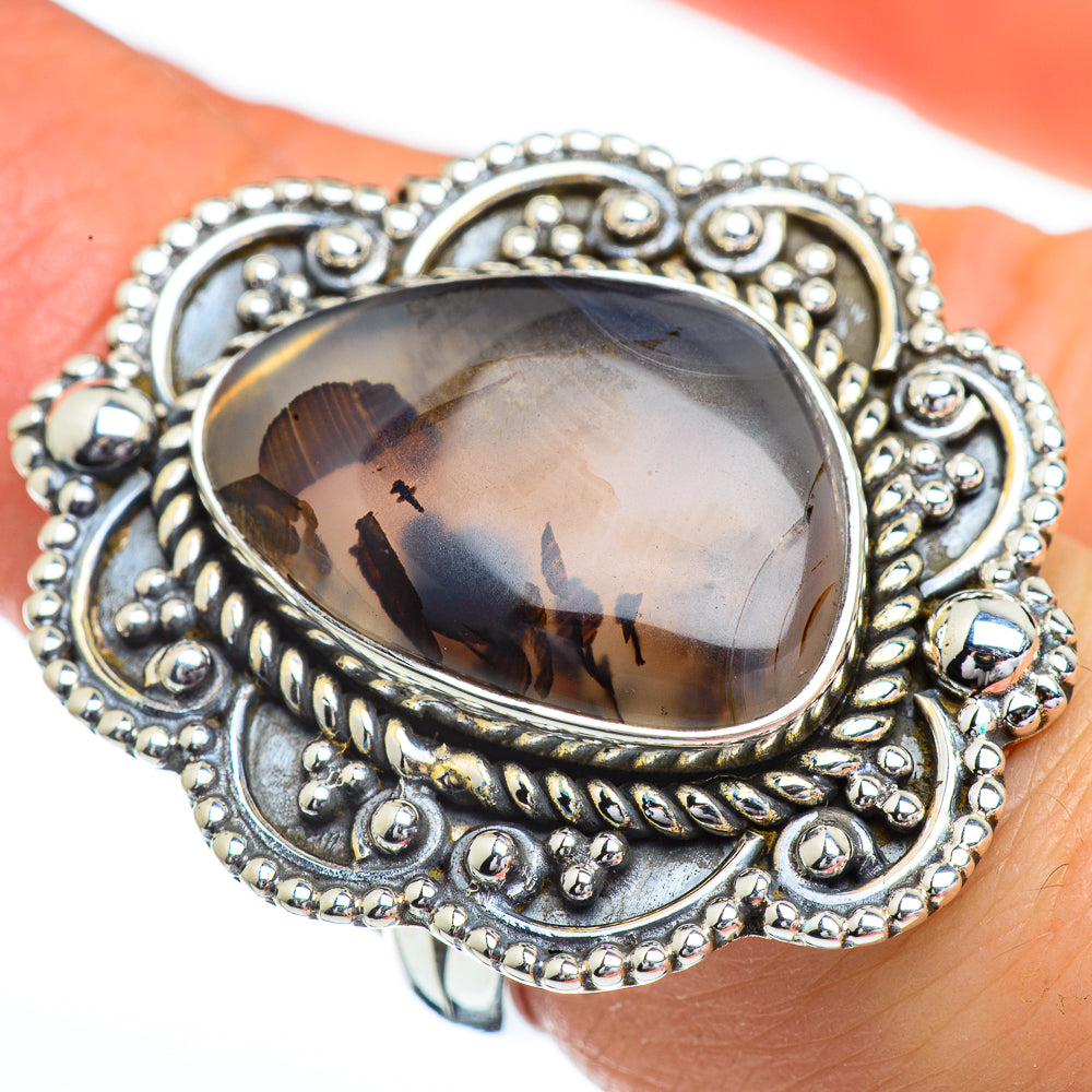 Montana Agate Rings handcrafted by Anasilvercos - RING45363
