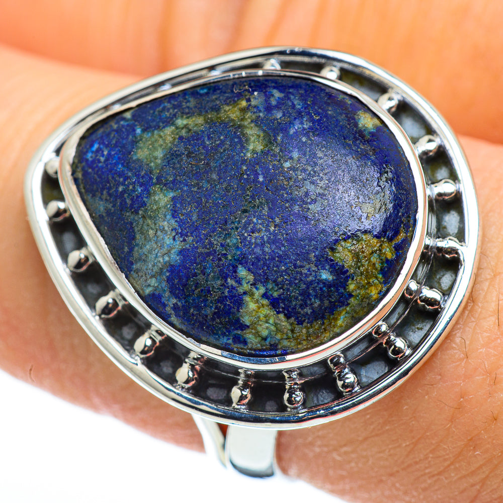 Sodalite Rings handcrafted by Anasilvercos - RING45491
