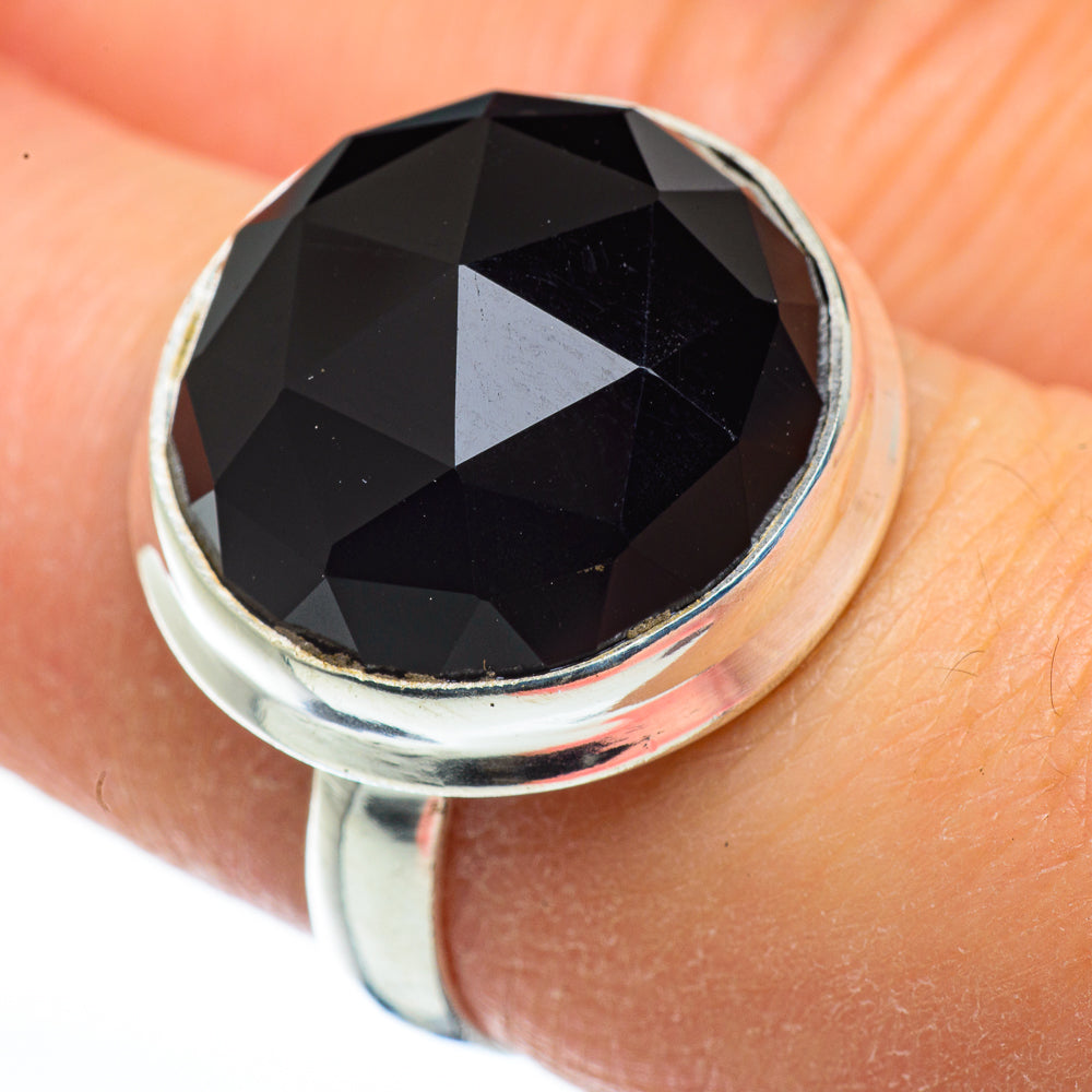 Black Onyx Rings handcrafted by Anasilvercos - RING45560